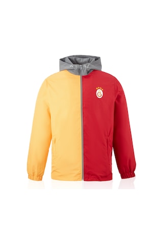 Galatasaray Erkek Rüzgarlık E242167 Sarı - Kırmızı