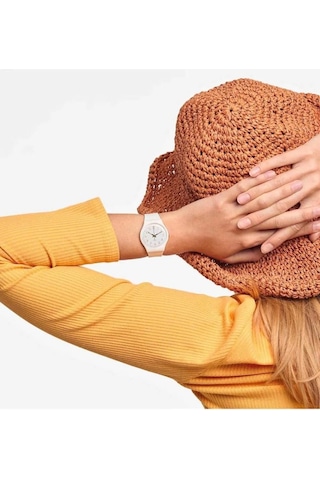 Swatchwhite Bishop So28w106-s14 Kadın Kol Saati Beyaz