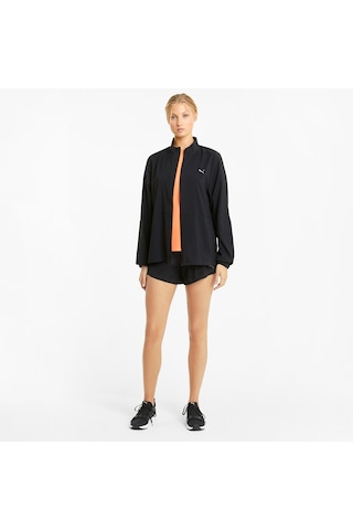 Puma Favourıte Kadın Dokuma Koşu Ceketi 520185 01 Siyah