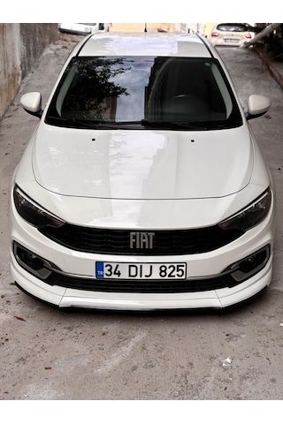 Fiat Egea Yeni Kasa Ön Tampon Eki 2021-2025 Plastik Boyasız Ön Lip