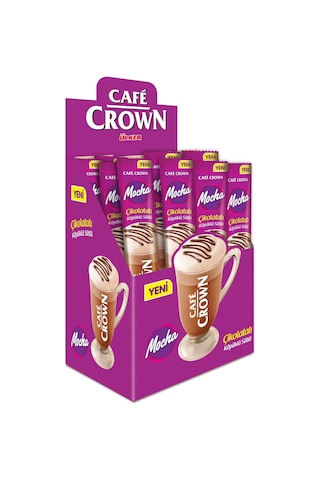 Cafe Crown Çikolatalı Mocha 17gr X 24 Adet Diğer