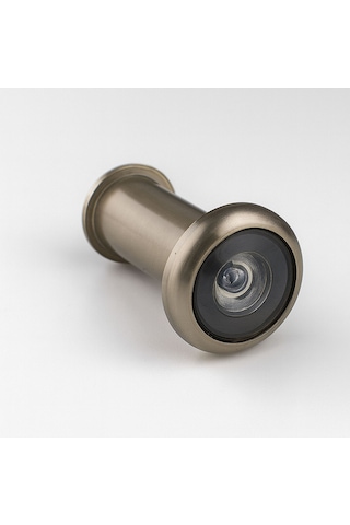 Kalite Kapı Dürbünü Saten 50-75 Mm 14 Mm Delik Çapı Güvenlik Gözetleme Aparatı Metal Gövde