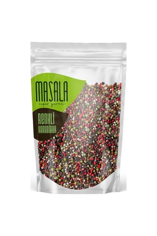 Super Gurme Masala Renkli Karabiber 100 G - 4 Renk Biber Genel