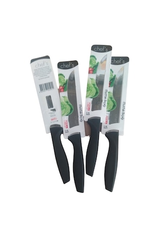 CHEF'S MARKA SİYAH SAPLI MUTFAK BIÇAĞI 27 CM