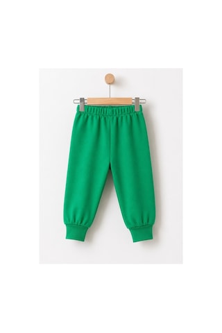H&c Coolboy H&c %100 Pamuk Penye Bebek Tek Alt Pantalon 0-36 Ay Yeşil