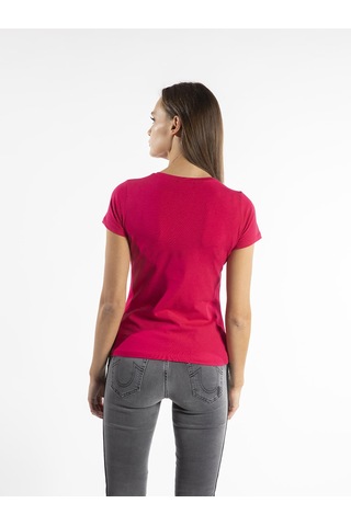ROBERTO CAVALLI  Kadın T'shirt RRC5385L Fuşya