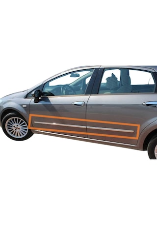 Fiat Linea Krom Yan Kapı Çıtası 4 Prç P.çelik 2007 Ve Üzeri