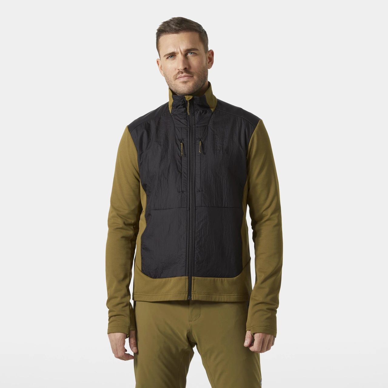 Helly Hansen Versalite Hybrid Fleece Mont Erkek Polar-30946 Haki