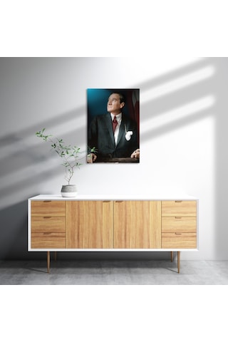 Cakasepetim Mustafa Kemal Atatürk Posterleri Ahşap Mdf Tablo