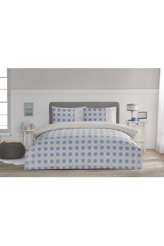 Özdilek Tartan Tissue Çift Kişilik Nevresim Takımı Desenli