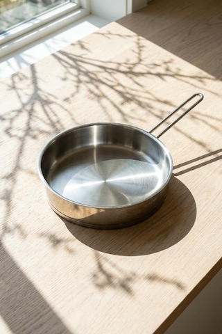 Karat Çelik Tava - 28 Cm Silver