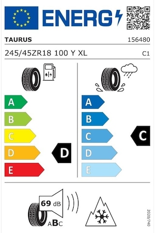 Taurus 245/45R18 100Y XL All Season Dört Mevsim Lastiği 2024
