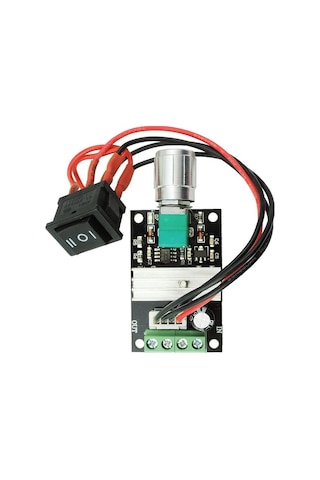 6V 12V 24V 3A 80W Ayarlanabilir Çift Yönlü PWM Motor Hız Kontrol Modülü