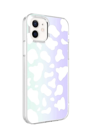 Apple Uyumlu iPhone 12 Uyumlu Zore M-blue Desenli Kılıf-cow No2 Cow No2 -