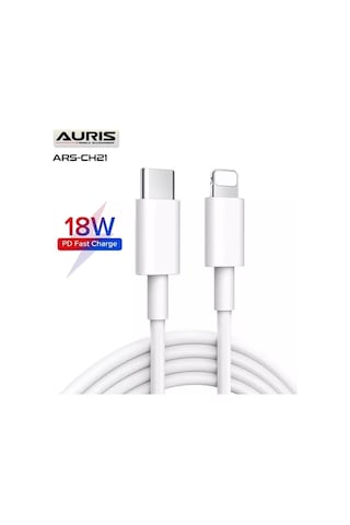 Auris iphone Uyumlu 8 10 11 12 Pro Max Usb C Hızlı Şarj Aleti Cihazı Kablo 18W