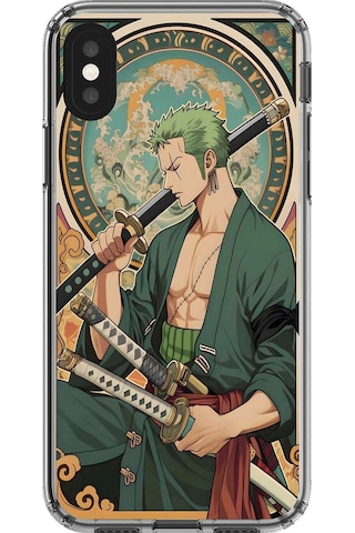 Apple Uyumlu iPhone X Şeffaf Kılıf One Piece Tasarımlı 3 Apple Uyumlu iPhone X Şeffaf Kılıf One Piece Tasarımlı 3