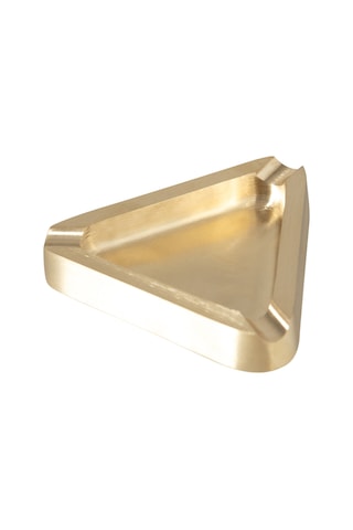 Mudo Home Üçgen Pirinç Küllük 10cm