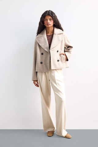 Defacto Regular Fit Düğmeli Kaşe Kaban E8646ax25aubg501 Bej