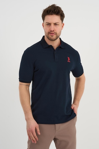 Alexander Gardi Alexandergardı Polo Yaka Düğme Detaylı T-shirt Lacivert