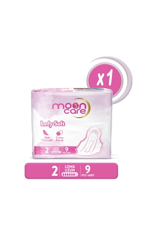 Mooncare Lady Soft Uzun Hijyenik Ped 9'lu
