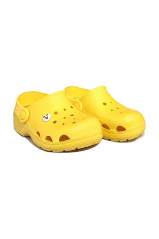 Vicco Didim Jıbbıtz Aksesuar Hediyeli Ortopedik Unisex Çocuk Terlik Sarı