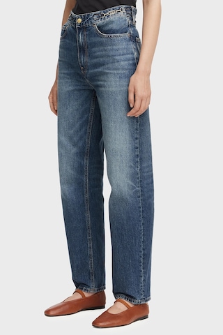 Tommy Hilfiger %100 Pamuk Yüksek Bel Daralan Paça Jeans Kadın Kot Pantolon Ww0ww49960 1a9 Mavi