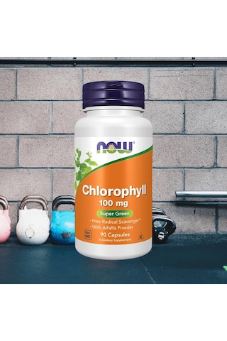Now Foods Chlorophyll Copper Greens & Superfoods 90 Caps