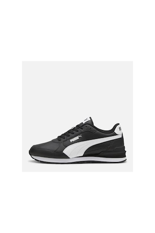 Puma St Runner V4 L Spor Ayakkabı Erkek Siyah