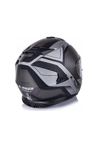 Ls2 Storm 2 Faster Mat Tıtanıum Kapalı Motosiklet Kaskı Gri