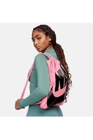 Nike Heritage Pro Sackpack Coral Chalk/black Pembe