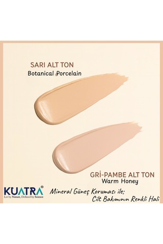 Kuatra Warm Honey Natural-mineral Stick Concealer & Bb Spf 50+ Pa++++ Çok Amaçlı Nemlendirici, Leke Karşıtı, Vitamin C, Renkli Bakım 16