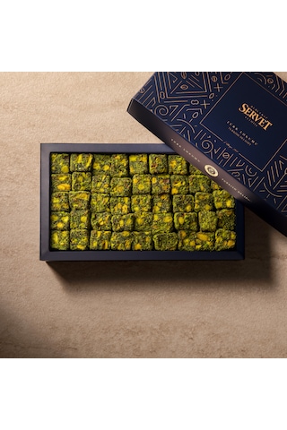 Servet Şeker İlavesiz Karadut Antepli Çifte Kavrulmuş Lokum 500 G