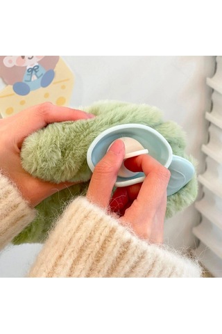 1 Litre Sevimli Hayvan Figürlü Peluş Sıcak Su Torbası 1. Sınıf Kavuçuk Malzeme 5468 Renkli