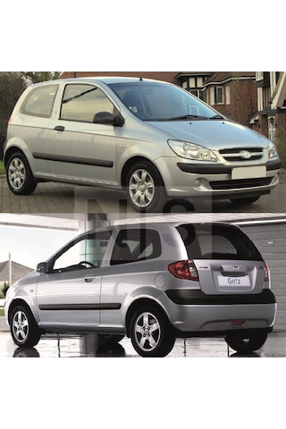 Hyundai Getz İç Kapı Kolu Arka Sol-Sağ Takım 2002-2009