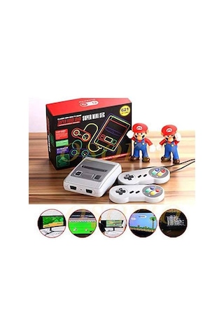 Retro 8 Bit Süper Mini Hdmi Girişli Oyun Konsolu 621 Oyunlu Atari