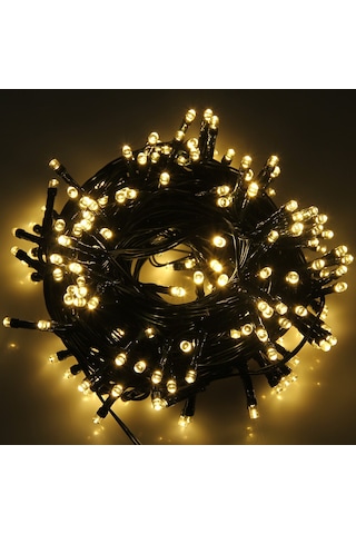 Yeşil Kablolu 10 Metre Günışığı 100 Led Ampül Yeşil Kablolu 10 Metre Günışığı 100 Led Ampül