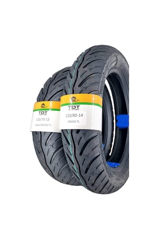 Honda Pcx 2021 -rks Reale Ön/arka Takım 130/70-13 Ve 110/80-14 Tl Tubeless - Dubleks Speedo
