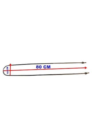 Ender Benmari 80cm Rekorlu Düz Rezistans 2500w 220v 8,5 Cr-ni