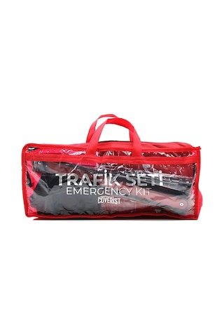 2li Set 4 Gen Çanta 7pcs + 38pcs Oto Trafik Seti + İlk Yardım Seti Yangın Tüpü 1kg 2pcs Reflektör Be