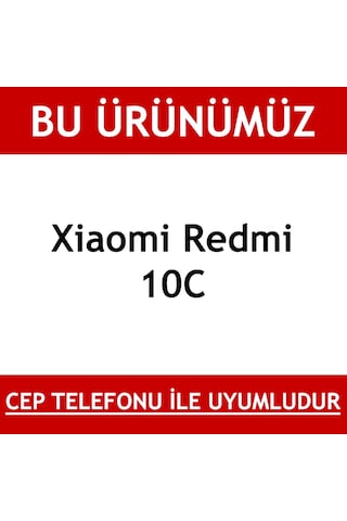 Xiaomi Redmi 10C Kırılmaz Ekran Koruyucu Temperli Cam