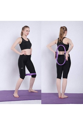 Özel Üretim Karın Çalıştırıcı Kalça Aleti Esnek Pilates Çemberi