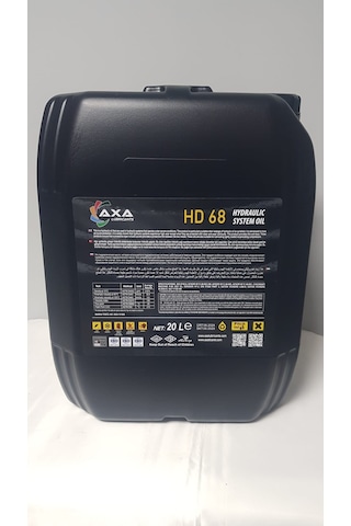 Axa Lubricants Hd 68 Hidrolik Sistem Yağı 20 L