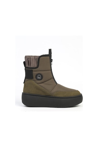 United Colors Of Benetton Benetton Bn-50068 - 3695 Haki - Kadın Bot Renkli Çok Renkli