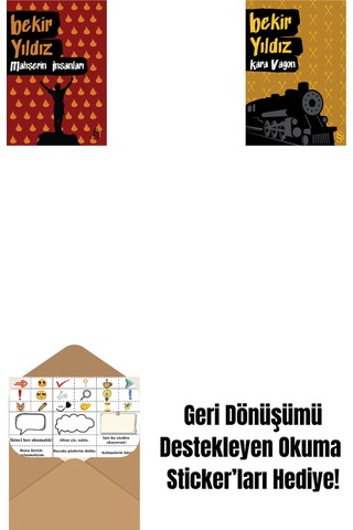 Mahşerin İnsanları + Kara Vagon + Okuma Sticker'ları