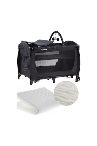 Babydoor 2051 Place Oyun Parkı 70x110 Cm Bebek Beşik +yatak Hediyeli