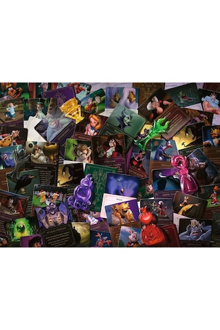 Ravensburger 2000 Parça Puzzle Wd Vill Karakterler 165063