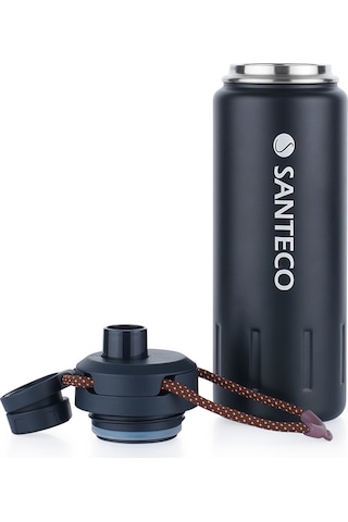 Santeco Ktwo Sporcu Termosu 710 Ml-siyah
