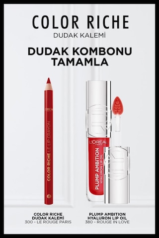 L'oréal Paris Color Riche Dudak Kalemi - 300 Le Rouge Paris Diğer