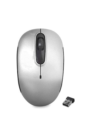 Everest SMW-666 Gümüş 2.4 Ghz Optik Usb Wireless Mouse