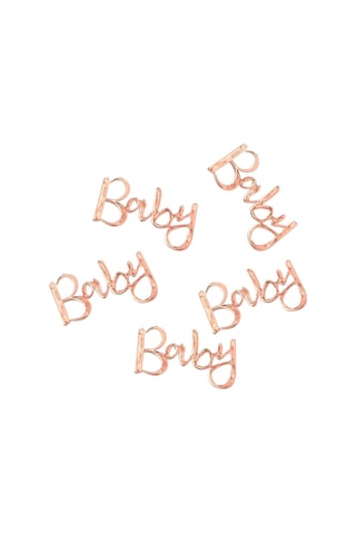 Baby Shower Konfeti - Rose Gold Tüm Yaşlar